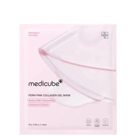 Medicube PDRN Pink Collagen Jelly Gel Mask 4 Pack