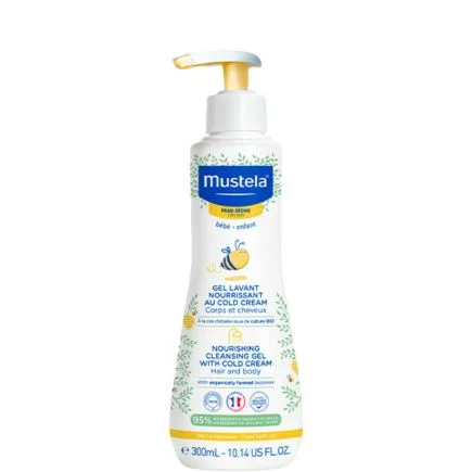 Mustela Nourishing Cleansing Gel with Cold Cream and Beeswax 300ml