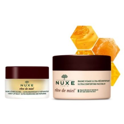 NUXE Reve De Miel Face And Lip Balm Duo