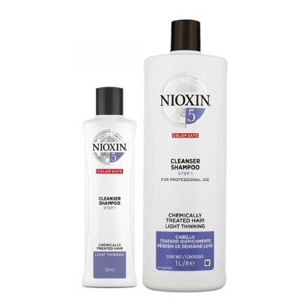 Nioxin System 5 Cleanser Shampoo For Chemically Treated Hair 300ml