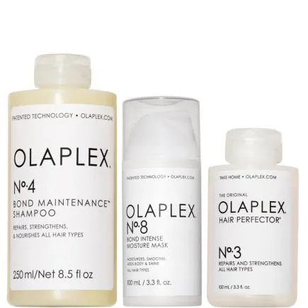 Olaplex No.3, No.4 and No.8 Haircare Bundle