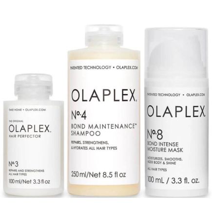 Olaplex No.3, No.4 and No.8 Haircare Bundle