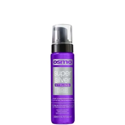 Osmo Super Silver Styling Violet Conditioning Foam 200ml