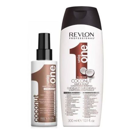 Revlon Uniq One Coconut  Hair Treatment And Shampoo