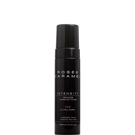 Rose & Caramel Intensity Bronze Tanning Foam Ultra Dark 200ml