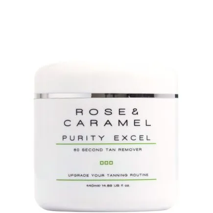 Rose & Caramel Purity Excel 60 second Self Tan Removing Scrub 440ml