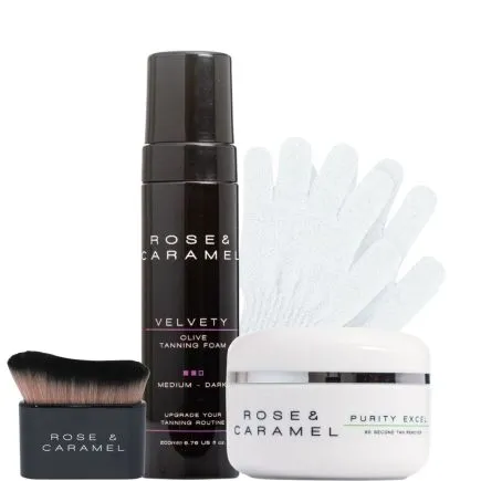 Rose & Caramel Ultimate Tan Set