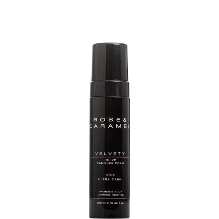 Rose & Caramel Velvety Olive Tanning Foam Ultra Dark 200ml