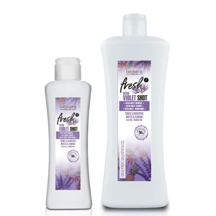 Salerm Biokera Fresh Ultra Violet Shot Shampoo 300ml