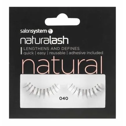 Salon Systems 040 Black (underlash) Strip Lashes