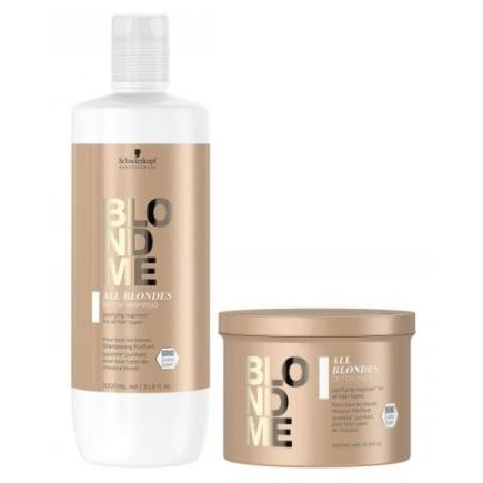 Schwarzkopf BlondMe All Blondes Detox Haircare Duo