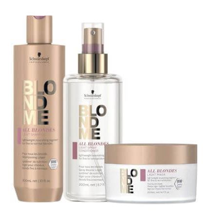 Schwarzkopf BlondMe All Blondes Light Haircare Bundle