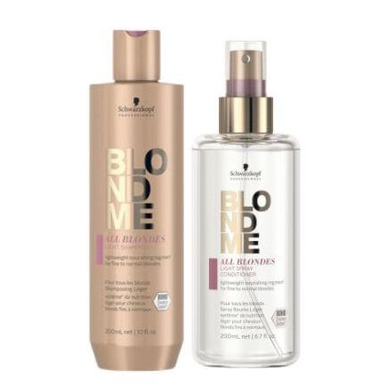 Schwarzkopf BlondMe All Blondes Light Shampoo And Conditioner