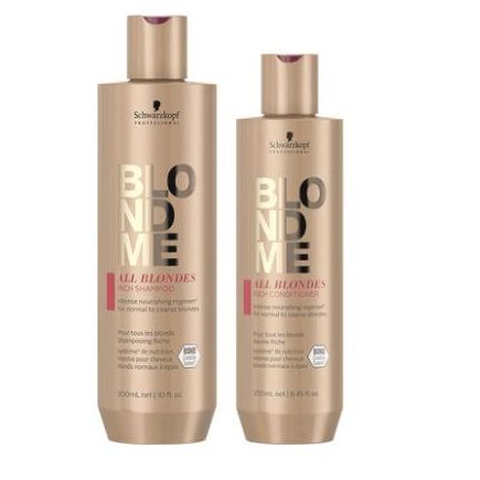 Schwarzkopf BlondMe All Blondes Rich Shampoo And Conditioner