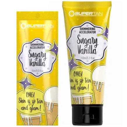 SuperTan Sugary Vanilla 150ml, Accelerator