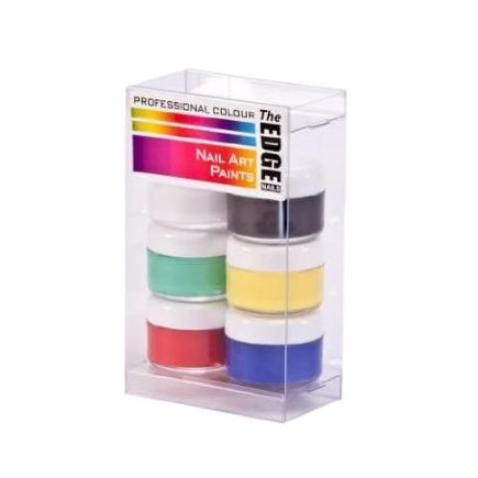 The Edge Nail Art Paint Yellow 10ml