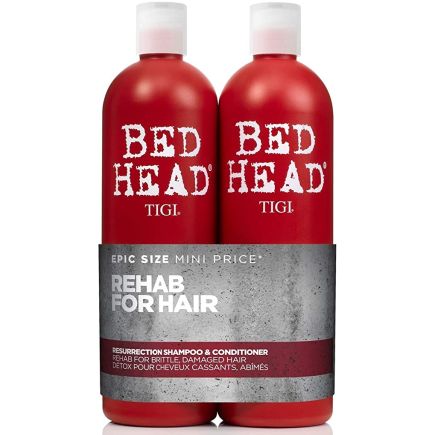 Tigi Bed Head Rehab For Hair Resurrection Twin Pack