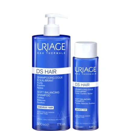 Uriage DS Hair Soft Balancing Shampoo 200ml