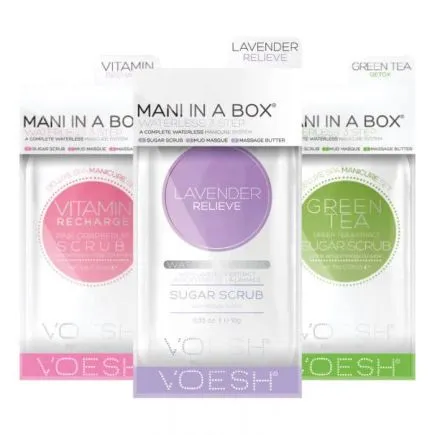 Voesh 3 Step Mani In A Box Green Tea Detox