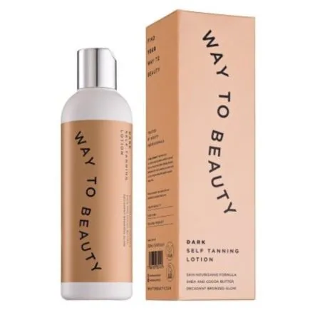 Way To Beauty Self Tanning Lotion (Dark) 250ml