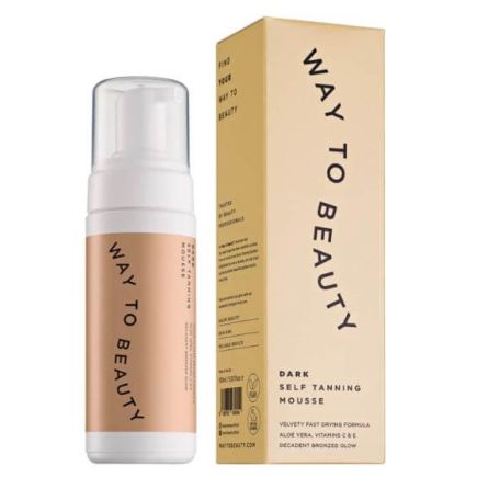 White To Brown Self Tan Mousse Dark 150ml