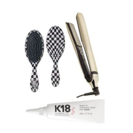 GHD Platinum+ Champagne Gold With Free Wetbrush + K18 Treatment