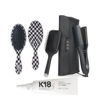 GHD Max Gift Set With Free Wetbrush Detangler And K18 Treatment