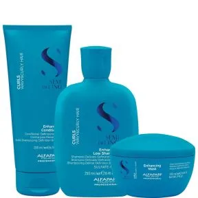 Alfaparf Curls Enhancing Shampoo, Condtioner & Mask