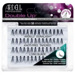 Ardell Double Up Knot Free Tapered Individuals - Long Black