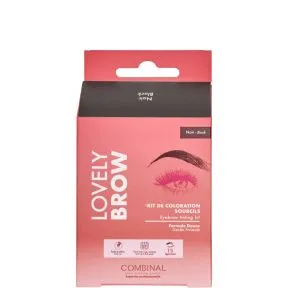 Combinal Lovely Brow Eyebrow Tinting Kit - Black
