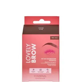 Combinal Lovely Brow Eyebrow Tinting Kit - Brown