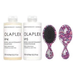 Olaplex Bond Maintenance Shampoo And Conditioner With FREE Wetbrush Mini Detangler