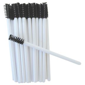 Disposable White Mascara Wands 25 Pack