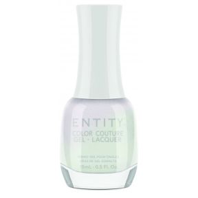 Entity Gel Lacquer Nail Polish Graphic & Girlish White 15ml