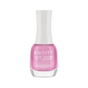 Entity Gel Lacquer Nail Polish Ruching Pink 15ml