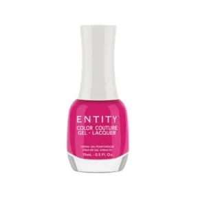 Entity Gel Lacquer Nail Polish Tres Chic Pink 15ml