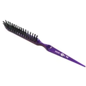 Headjog 10 Purple Back Combing Brush
