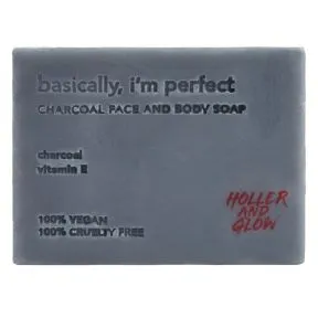 Holler & Glow Basically Charcoal Soap 100g