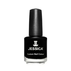 Jessica Cosmetics Nail Polish Black Lustre 15ml