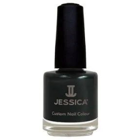Jessica Cosmetics Nail Polish Black Matte 15ml