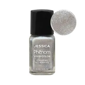 Jessica Cosmetics Phenom Nail Polish Antique Silver 15ml