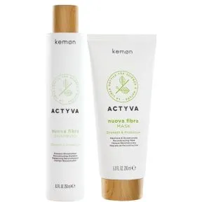 Kemon Actyva Nuova Fibra Shampoo and Mask Set