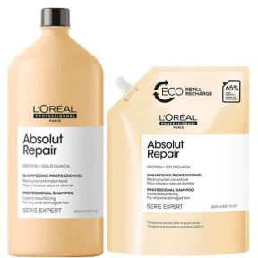 L'Oreal Serie Expert Absolut Repair Shampoo 1500ml With Refill