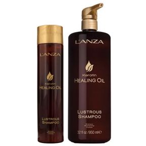 L'anza Keratin Healing Oil Lustrous Shampoo