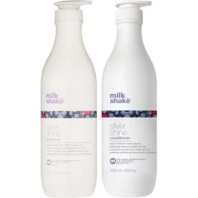 Milkshake Silver Shine Shampoo And Conditioner 1 Litre
