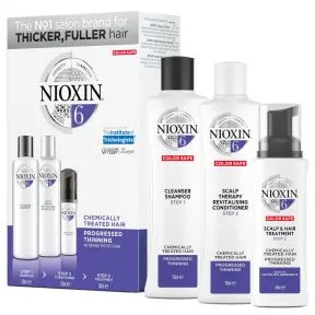 Nioxin System Kit 6 For Thinning Chemically Treated Hair