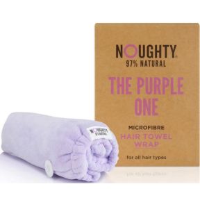 Noughty Microfibre Hair Towel Purple