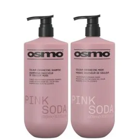 Osmo Pink Soda Colour Enhancing Shampoo and Mask 1 Litre