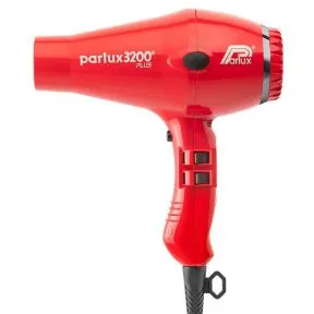 Parlux 3200 Plus Compact Hair Dryer Red