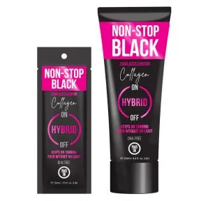 Power Tan Non Stop Black Collagen Tanning Accelerator 20ml